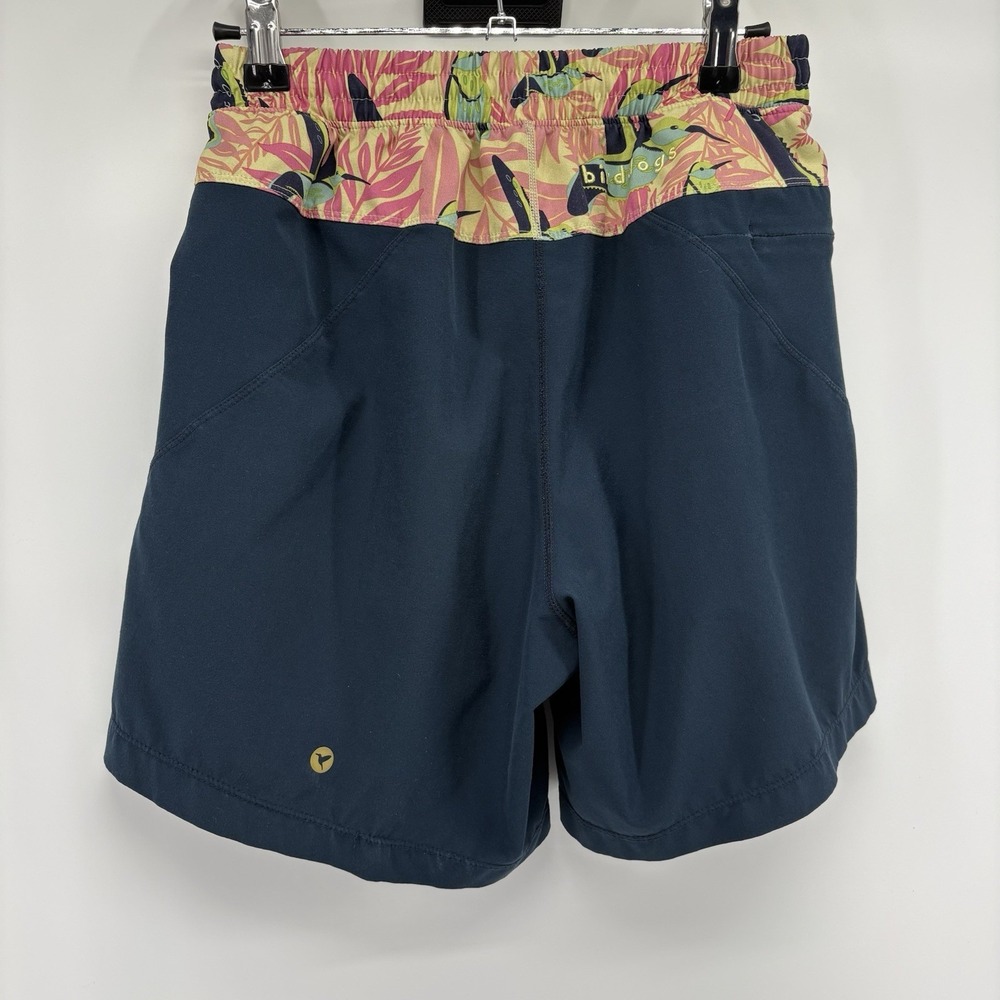 Birddogs Shorts Mens Small  6" Navy Boom For Your Boomstick Lined Performance